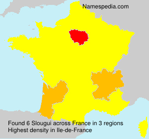 Surname Slougui in France Surname Slougui in France