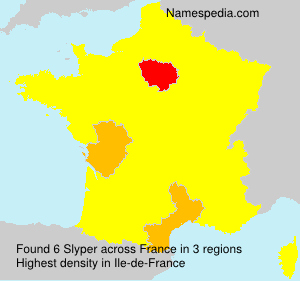 Surname Slyper in France Surname Slyper in France