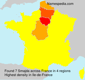 Surname Smajda in France Surname Smajda in France