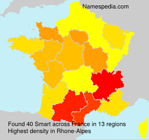 Surname Smart in France Surname Smart in France