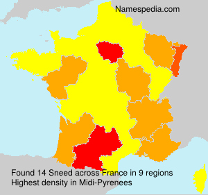 Surname Sneed in France Surname Sneed in France