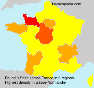 Surname Snith in France Surname Snith in France