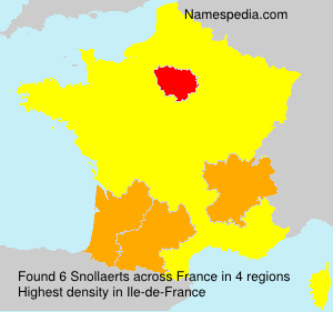 Surname Snollaerts in France Surname Snollaerts in France
