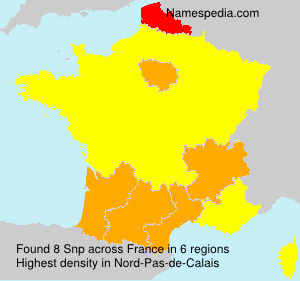 Surname Snp in France Surname Snp in France