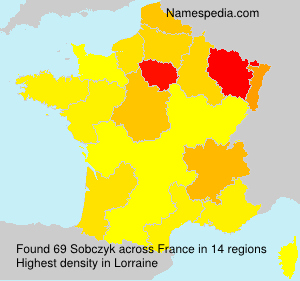 Surname Sobczyk in France Surname Sobczyk in France