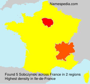 Surname Sobczynski in France Surname Sobczynski in France