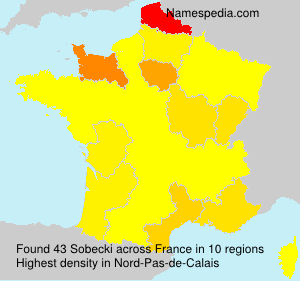 Surname Sobecki in France Surname Sobecki in France