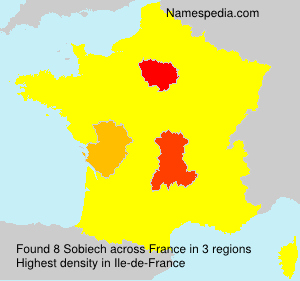 Surname Sobiech in France Surname Sobiech in France