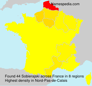 Surname Sobierajski in France Surname Sobierajski in France