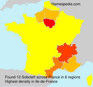 Surname Soboleff in France Surname Soboleff in France