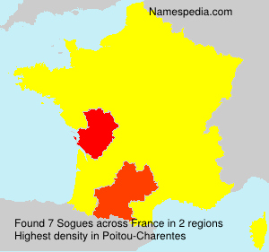 Surname Sogues in France Surname Sogues in France