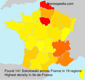 Surname Sokolowski in France Surname Sokolowski in France