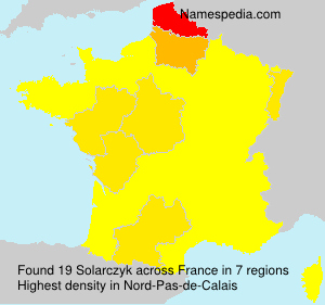 Surname Solarczyk in France Surname Solarczyk in France
