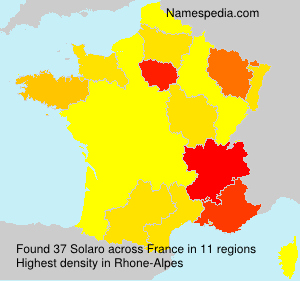 Surname Solaro in France Surname Solaro in France