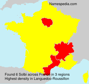 Surname Solbi in France Surname Solbi in France