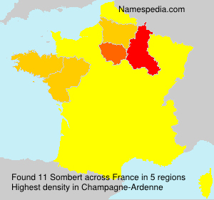 Surname Sombert in France Surname Sombert in France