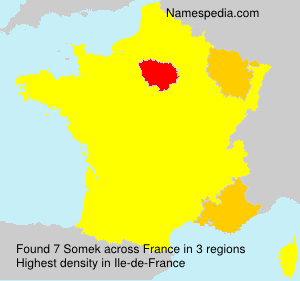 Surname Somek in France Surname Somek in France