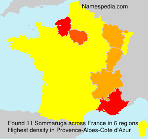 Surname Sommaruga in France Surname Sommaruga in France