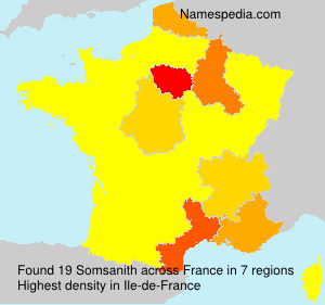 Surname Somsanith in France Surname Somsanith in France