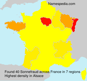 Surname Sonnefraud in France Surname Sonnefraud in France