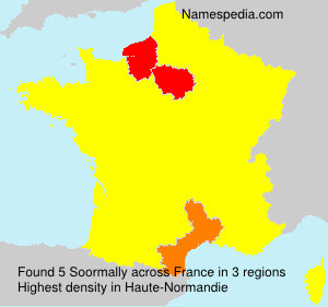 Surname Soormally in France Surname Soormally in France
