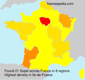 Surname Sopel in France Surname Sopel in France