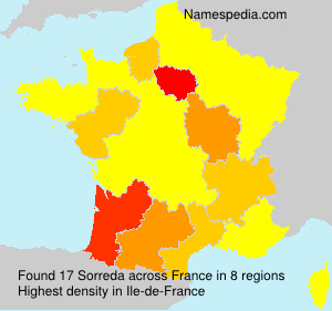 Surname Sorreda in France Surname Sorreda in France
