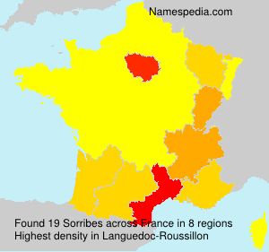 Surname Sorribes in France Surname Sorribes in France
