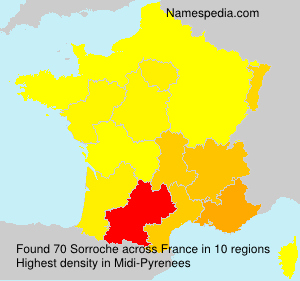 Surname Sorroche in France Surname Sorroche in France