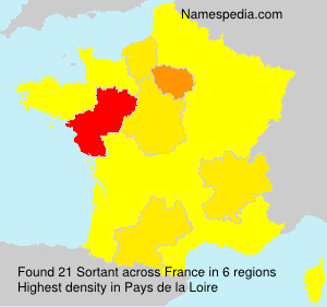 Surname Sortant in France Surname Sortant in France