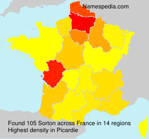 Surname Sorton in France Surname Sorton in France