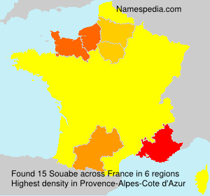 Surname Souabe in France Surname Souabe in France