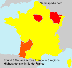 Surname Souaidi in France Surname Souaidi in France