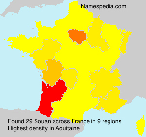 Surname Souan in France Surname Souan in France
