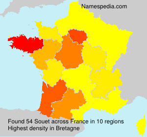 Surname Souet in France Surname Souet in France