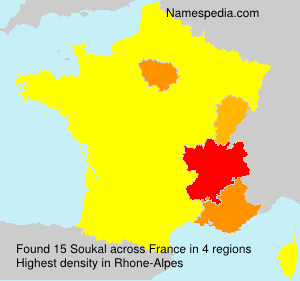 Surname Soukal in France Surname Soukal in France