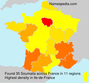 Surname Soumaila in France Surname Soumaila in France