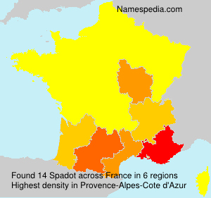 Surname Spadot in France Surname Spadot in France