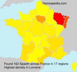 Surname Spaeth in France Surname Spaeth in France
