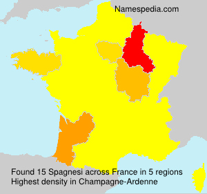 Surname Spagnesi in France Surname Spagnesi in France