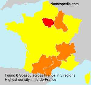 Surname Spasov in France Surname Spasov in France