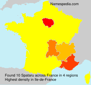 Surname Spataru in France Surname Spataru in France