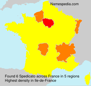 Surname Spedicato in France Surname Spedicato in France