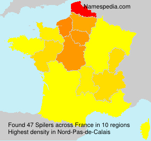 Surname Spilers in France Surname Spilers in France