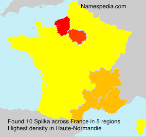 Surname Spilka in France Surname Spilka in France