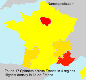 Surname Spinnato in France Surname Spinnato in France