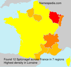 Surname Spitznagel in France Surname Spitznagel in France
