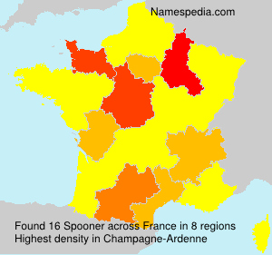 Surname Spooner in France Surname Spooner in France