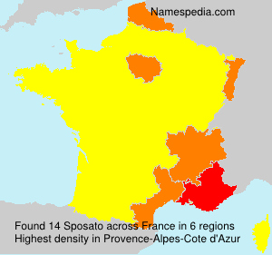 Surname Sposato in France Surname Sposato in France