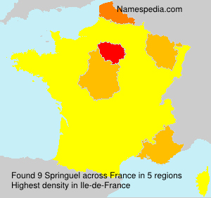 Surname Springuel in France Surname Springuel in France